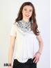 Paisley Print Square Scarf